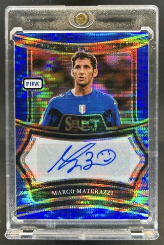 Marco Materazzi 2024 Panini Seleziona FIFA Pulsar Blu