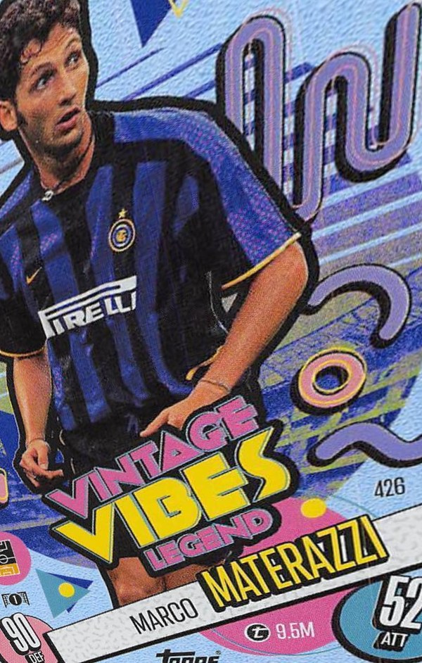 Marco Materazzi 2024 Topps Match Attax UEFA Club Competitions