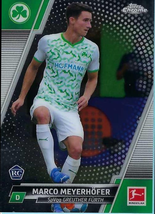 Marco Meyerhöfer 2021 Topps Chrome Bundesliga 48