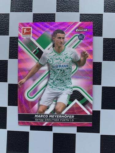 Marco Meyerhöfer 2021 Topps Finest Pink /300