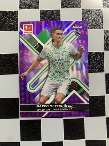 Marco Meyerhöfer 2021 Topps Finest Purple /250