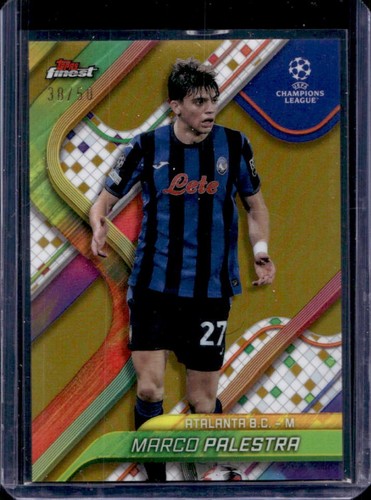 Marco Palestra 2024 Panini Finest Gold Refractor /50