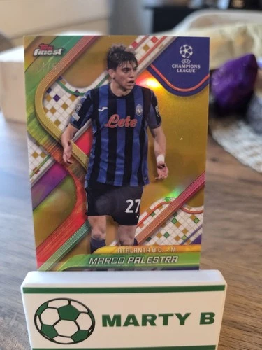 Marco Palestra 2024 Topps Finest Gold Refractor /50