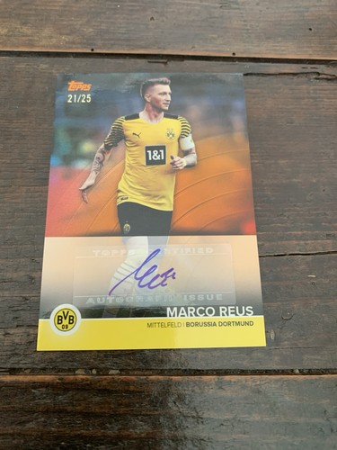 Marco Reus 2021 Topps Borussia Dortmund Team Set /25