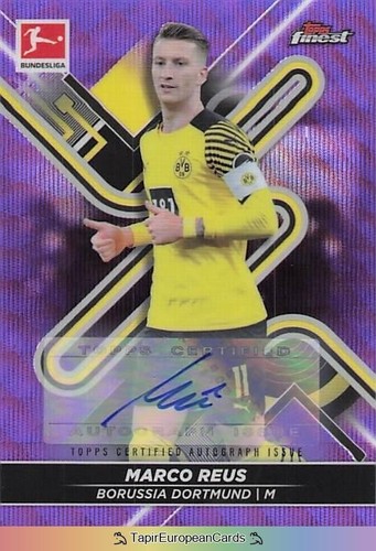Marco Reus 2022 Topps Finest /80