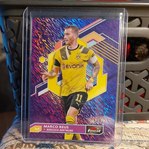 Marco Reus 2022 Topps Finest Blue /199