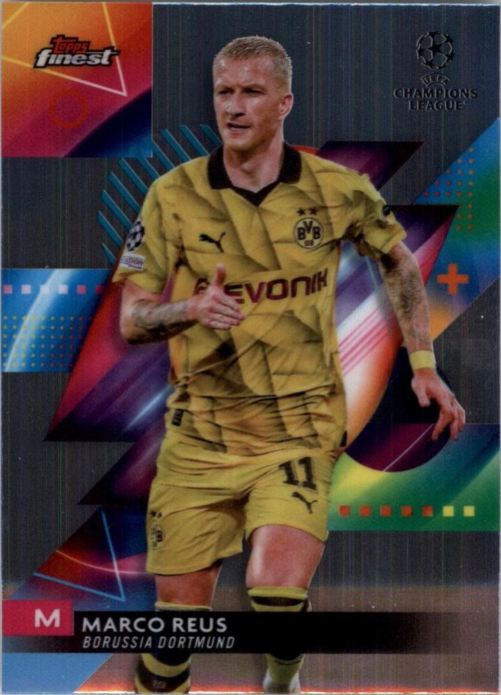 Marco Reus 2023 Topps Finest UEFA Club Competitions