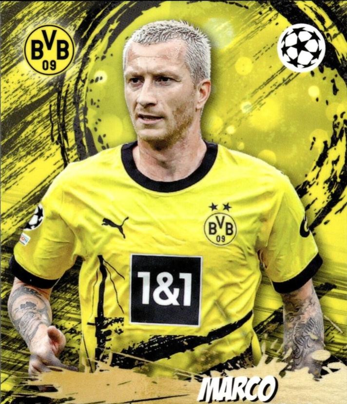 Marco Reus 2023 Topps Merlin Heritage UEFA Club Competitions
