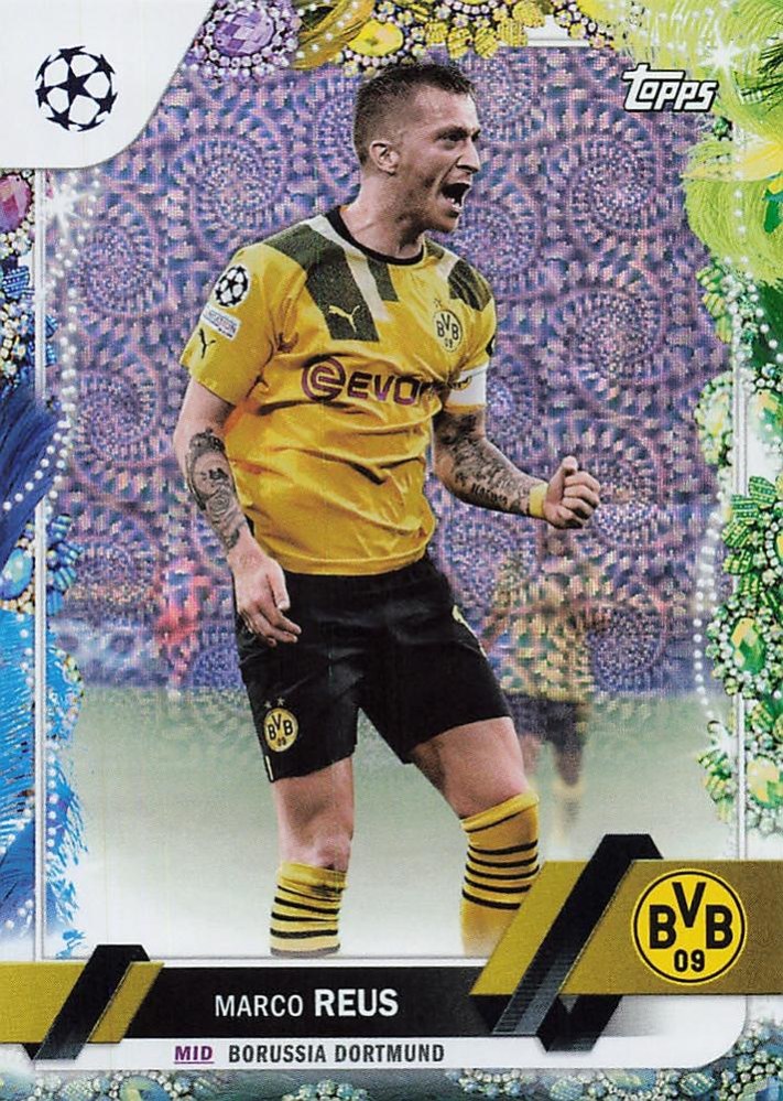 Marco Reus 2022 Topps UEFA Club Competitions Carnaval Edition