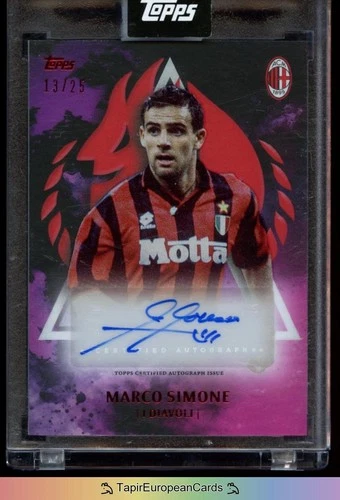 Marco Simone 2024 Topps AC Milan 125th Anniversary /25