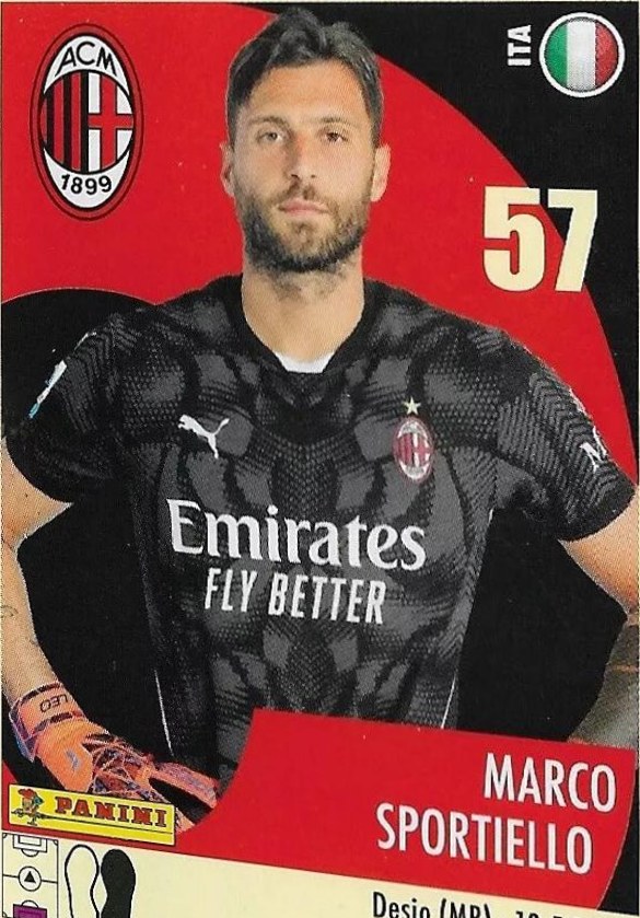 Marco Sportiello 2024 Panini Calciatori Stickers