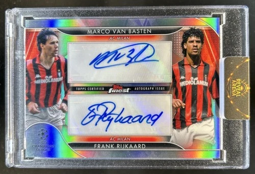 Marco van Basten & Frank Rijkaard 2023 Topps Finest