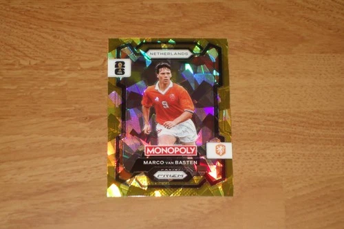 Marco van Basten 2026 Panini Prizm Gold Cracked Ice