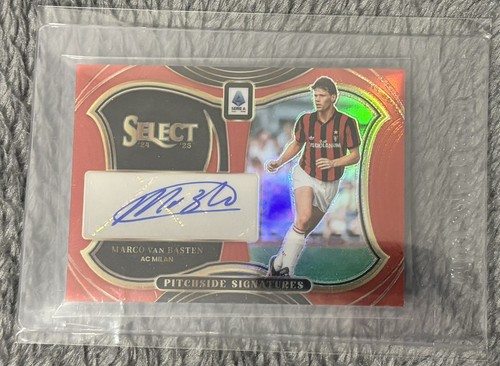 Marco van Basten 2024 Panini Select Red Prizm