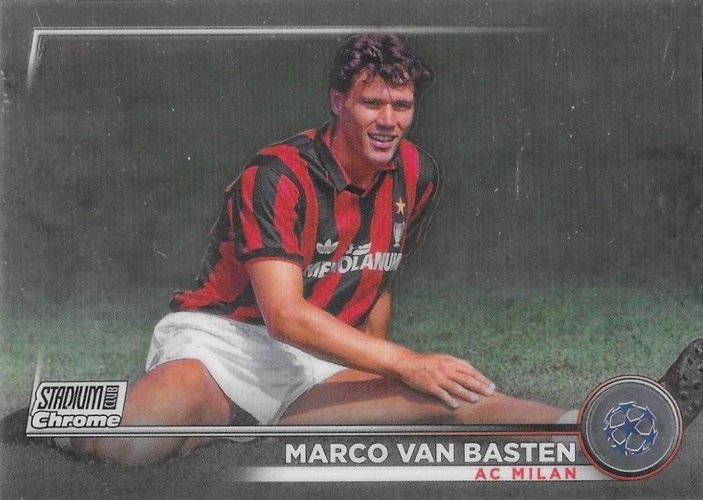 Marco van Basten 2022 Topps Stadium Club Chrome UEFA 64
