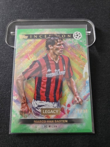 Marco van Basten 2024 Topps Inception UCC Green Foil /99