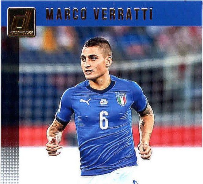 Marco Verratti 2018 Panini Donruss Soccer 145