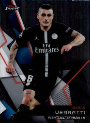 Marco Verratti 2018 Topps Finest UEFA 60