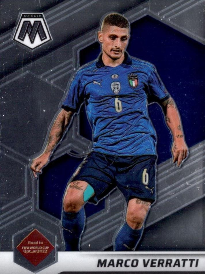Marco Verratti 2021 Panini Mosaic Road to FIFA World Cup