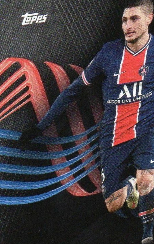 Marco Verratti 2021 Topps Knockout UEFA Champions League