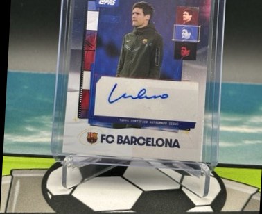 Marcos Alonso 2023 Topps Barcelona Focus Collection