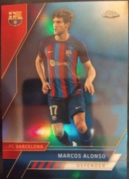 Marcos Alonso 2022 Topps Chrome /75