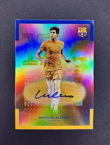 Marcos Alonso 2023 Topps FC Barcelona 1/1