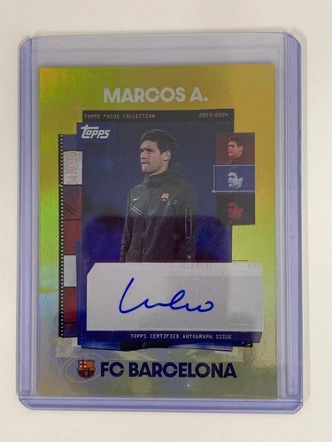 Marcos Alonso 2023 Topps FC Barcelona Focus 46/150