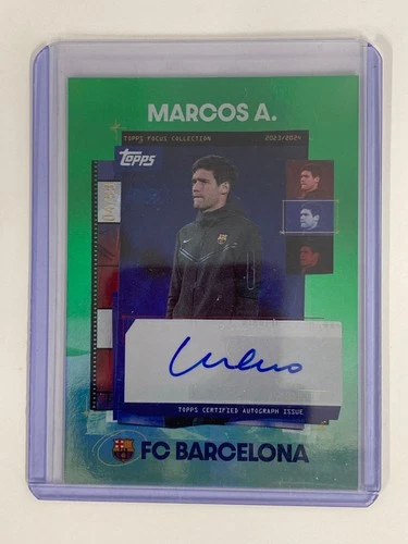 Marcos Alonso 2023 Topps FC Barcelona Focus /99