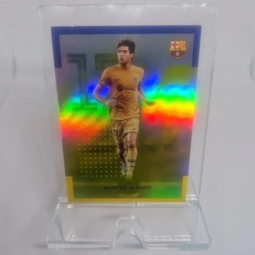 Marcos Alonso 2022 Topps FC Barcelona Team Set Gold /50
