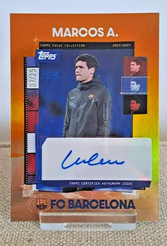 Marcos Alonso 2023 Topps Focus /25