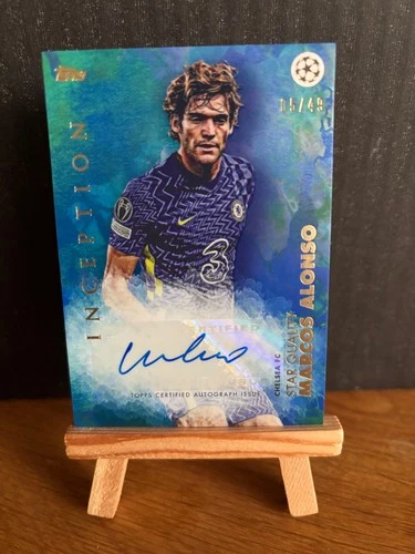 Marcos Alonso 2022 Topps Inception Verde /49