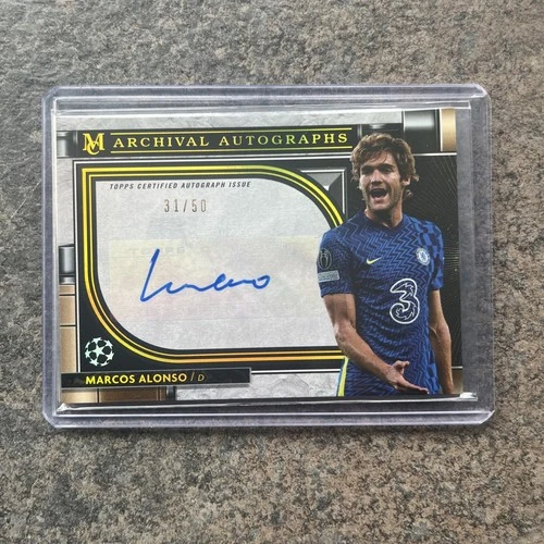 Marcos Alonso 2021 Topps Museum Collection /50