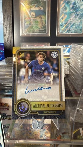 Marcos Alonso 2019 Topps Museum Collection /50