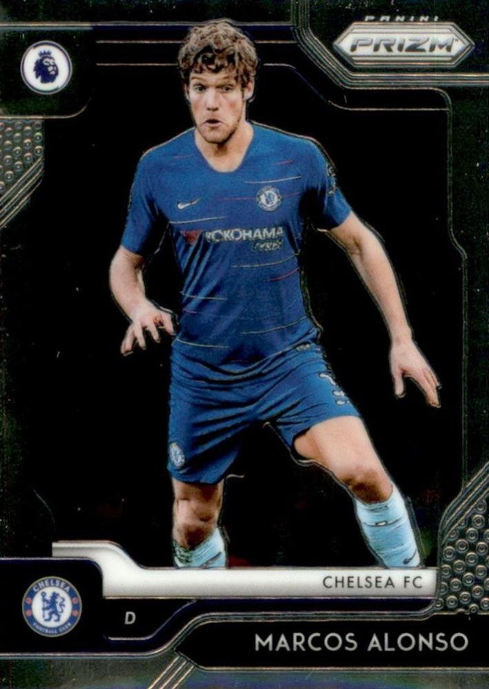 Marcos Alonso 2019 Panini Prizm Premier League 20
