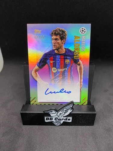 Marcos Alonso 2022 Topps UCC Gold /25