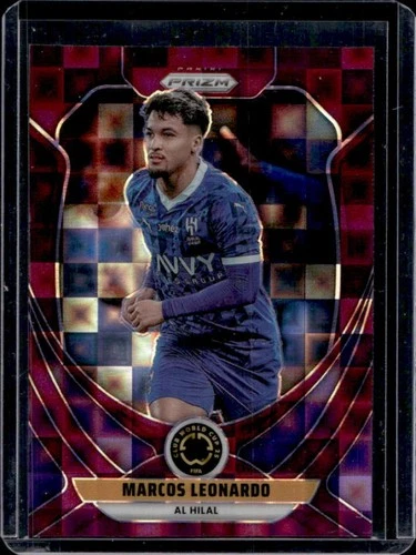 Marcos Leonardo 2025 Panini Prizm FIFA Club World Cup Purple Pandora /49
