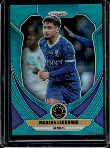 Marcos Leonardo 2025 Panini Prizm FIFA Club World Cup Teal /99
