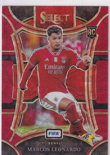 Marcos Leonardo 2023 Panini Select Red Wave Prizm /149