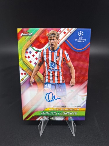 Marcos Llorente 2024 Topps Finest /5