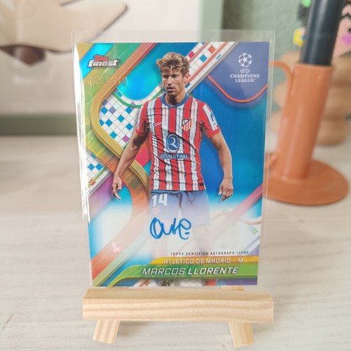 Marcos Llorente 2024 Topps Finest Blue /150