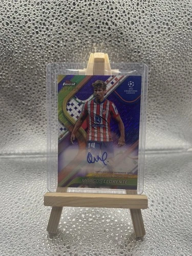 Marcos Llorente 2024 Topps Finest Purple Refractor /199
