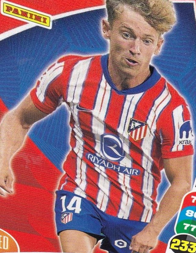 Marcos Llorente 2024 Panini Adrenalyn XL La Liga