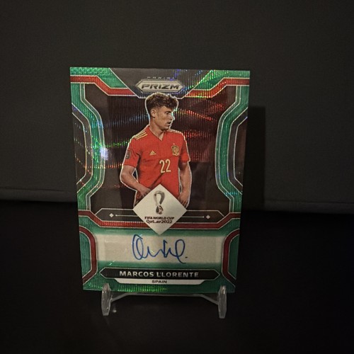 Marcos Llorente 2022 Panini Prizm World Cup Green