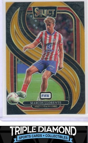 Marcos Llorente 2024 Panini Select Gold Prizm /10