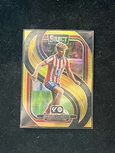 Marcos Llorente 2024 Panini Select Gold Wave /10