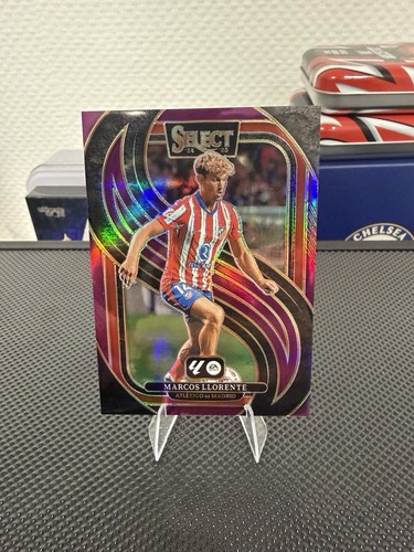 Marcos Llorente 2024 Panini Select La Liga Purple Prizm /99