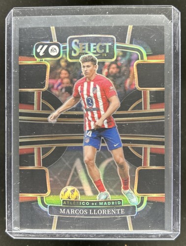 Marcos Llorente 2023 Panini Select Negro Prizm 1/1