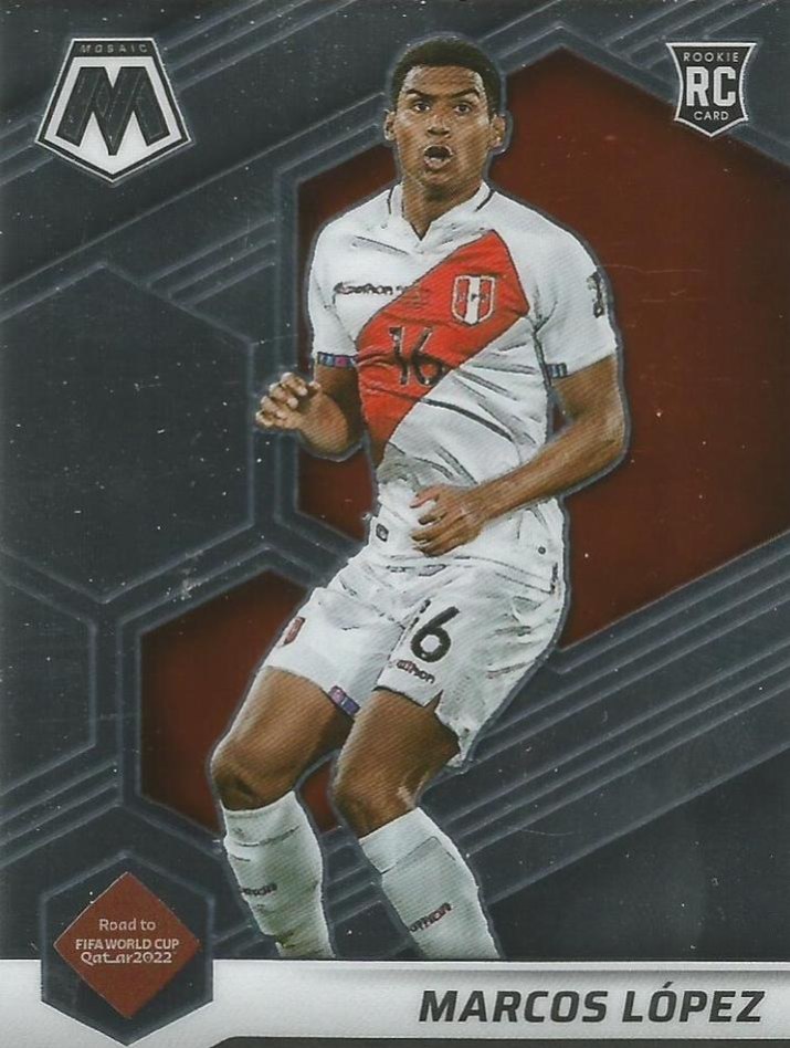 Marcos Lopez 2021 Panini Mosaic Road to FIFA World Cup