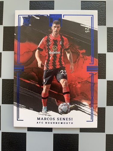 Marcos Senesi 2022 Panini Impeccable Sapphire /25
